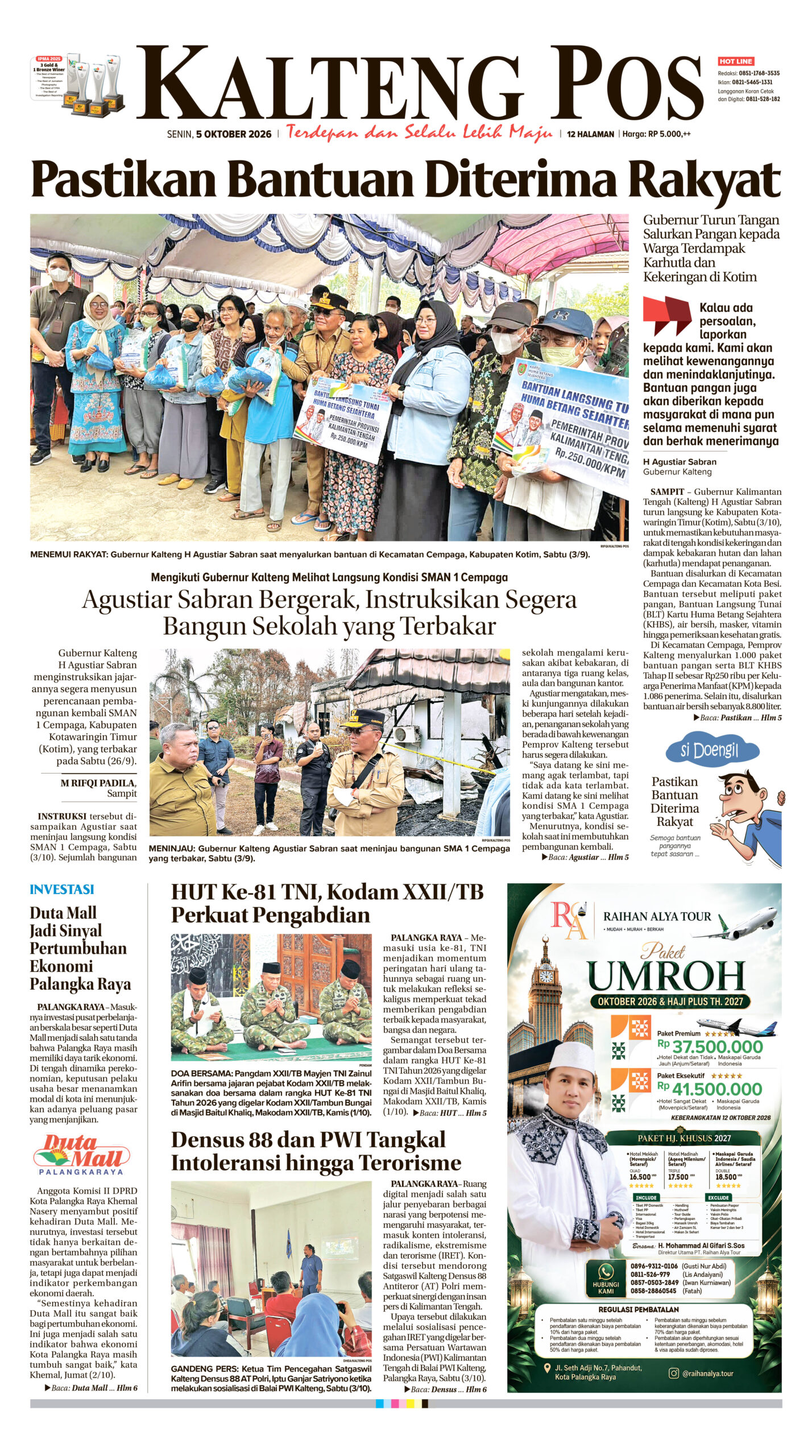 KALTENG POS 05 OKTOBER 2026