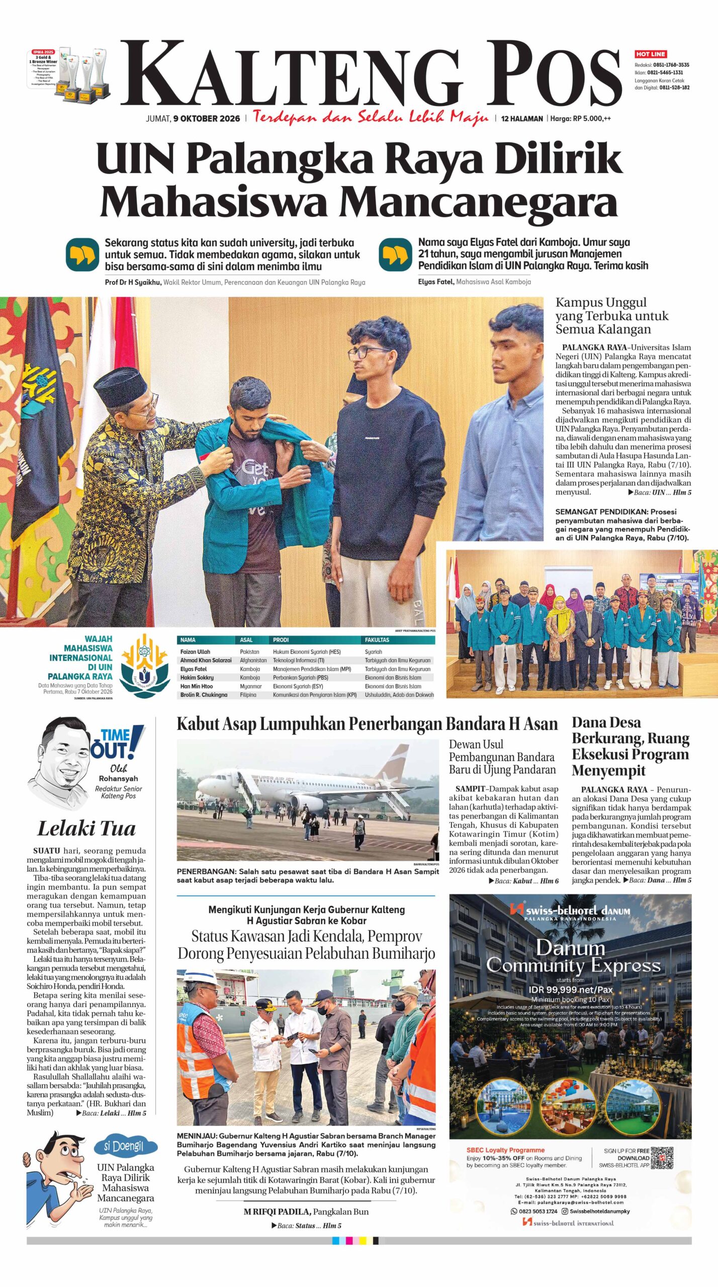 KALTENG POS 09 OKTOBER 2026