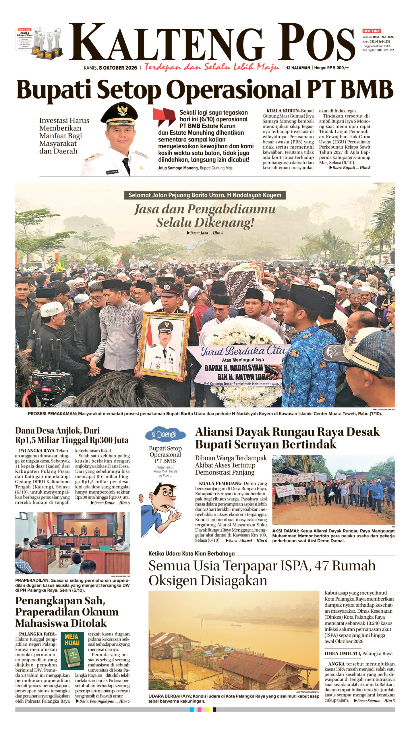 KALTENG POS 08 OKTOBER 2026
