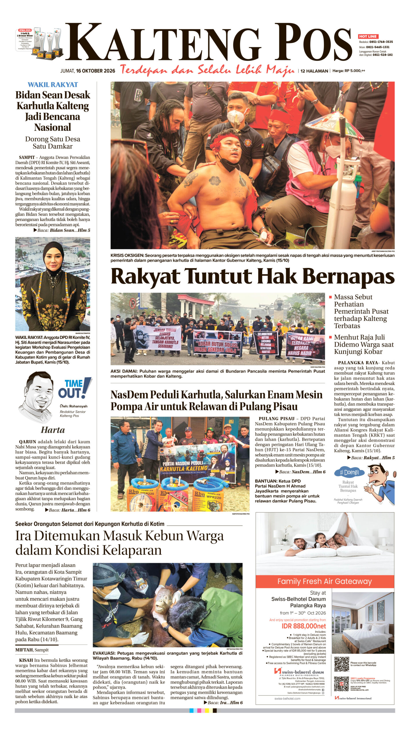 KALTENG POS 16 OKTOBER 2026